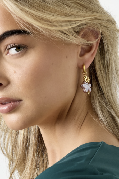 Boucle d'oreille Pimprenelle